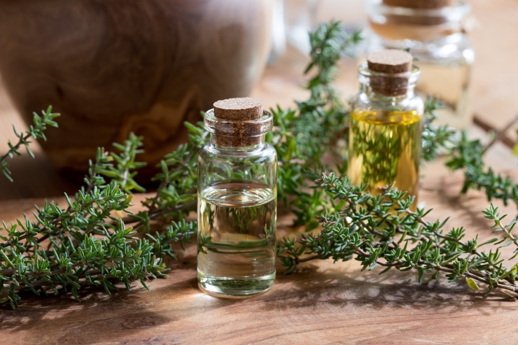 thyme oil sore throat remedies