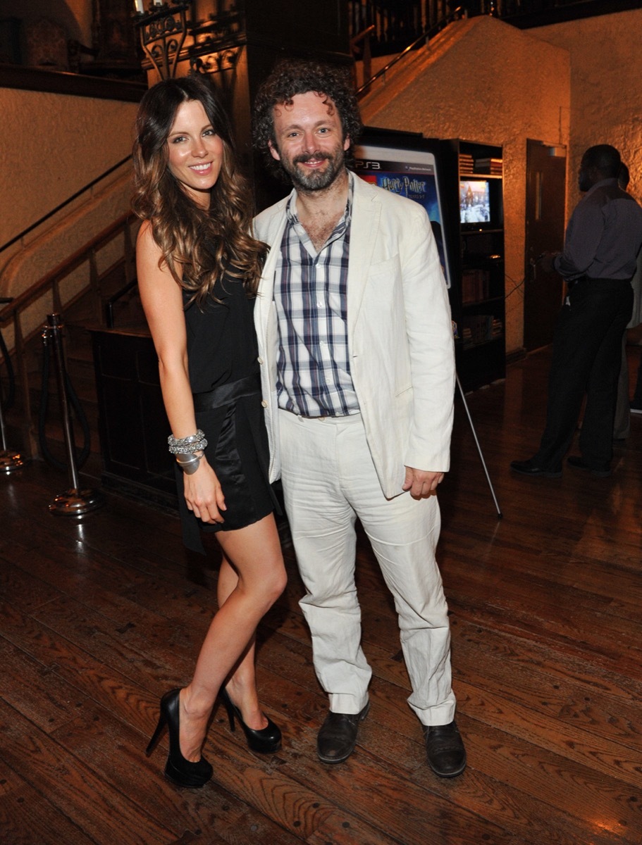 Kate Beckinsale and Michael Sheen in 2011