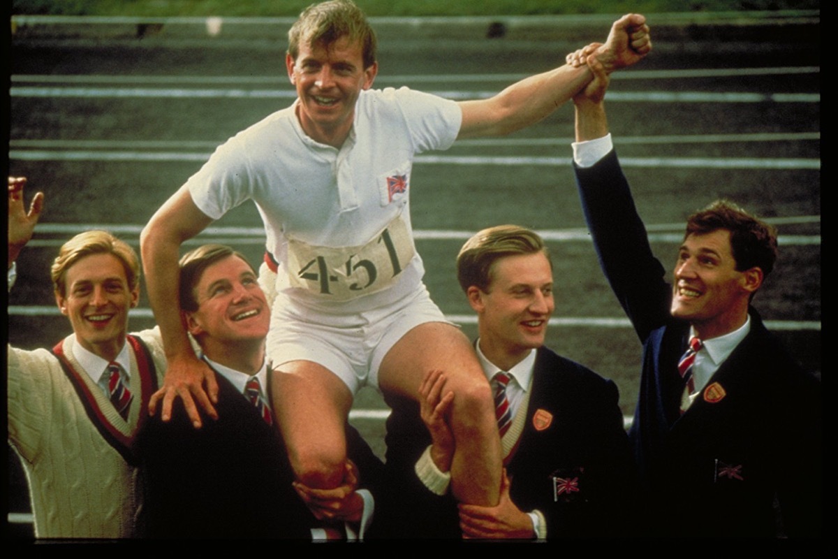 Ben Cross, Ian Charleson, Nicholas Farrell, Daniel Gerroll, and Nigel Havers in Chariots of Fire (1981)