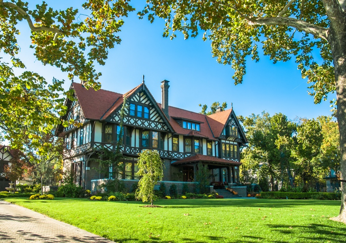 A mansion in Oklahoma City, which is Nichola Hills, Oklahoma near