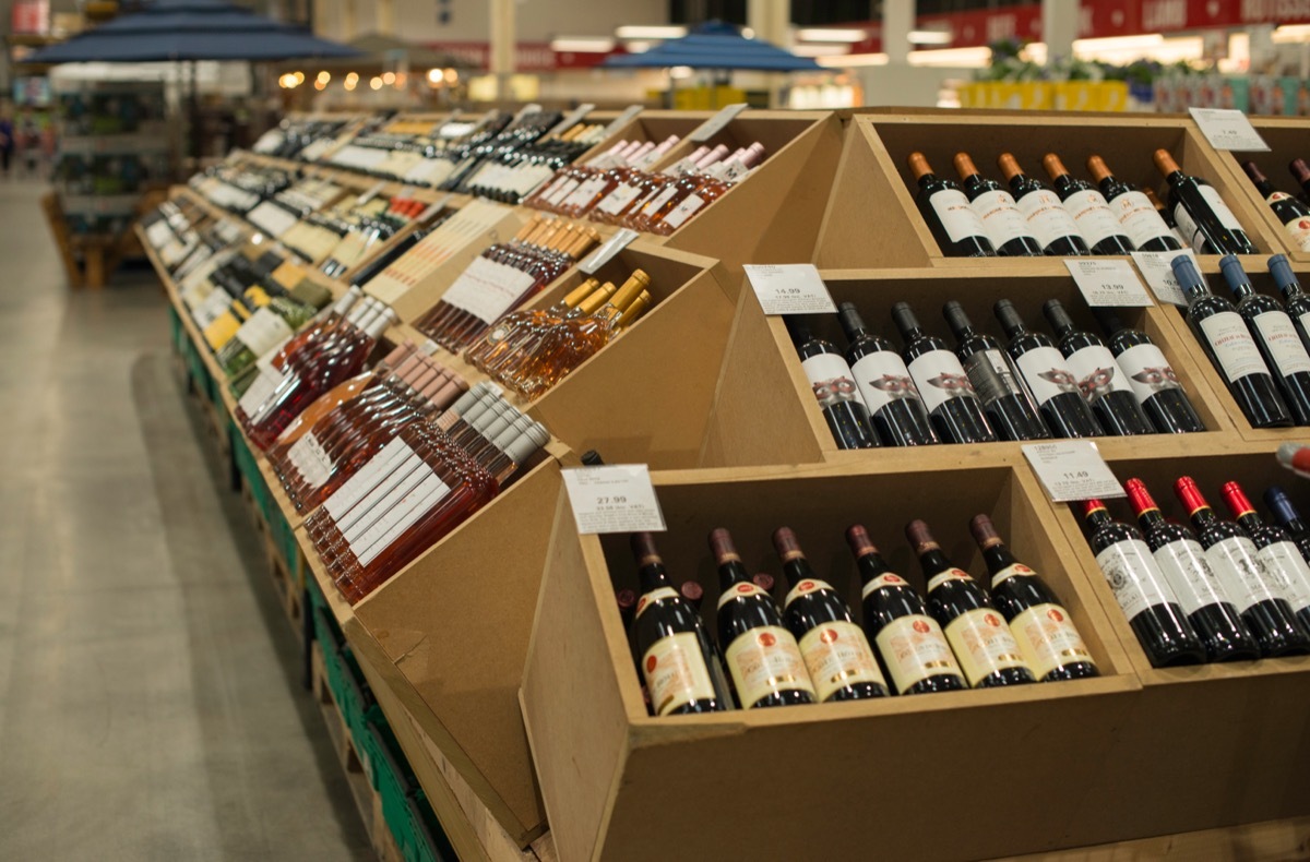 costco wine aisle