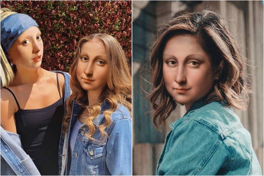 Mona Lisa selfies | Mona Lisa Reimagined In The Modern World Excerpt | Her Beauty