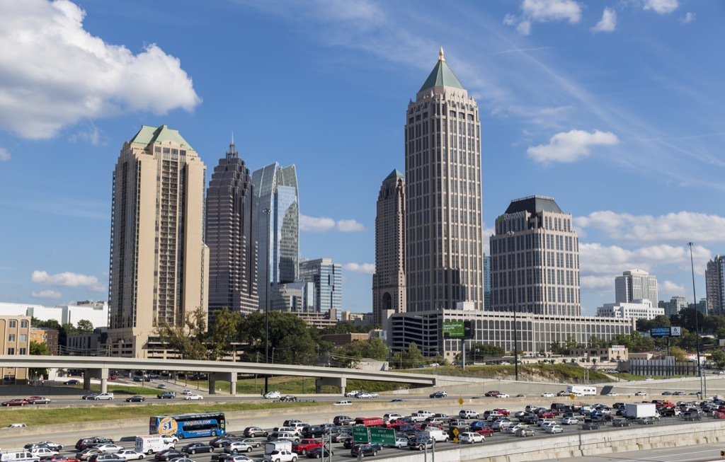 georgia i75 busiest road in every state