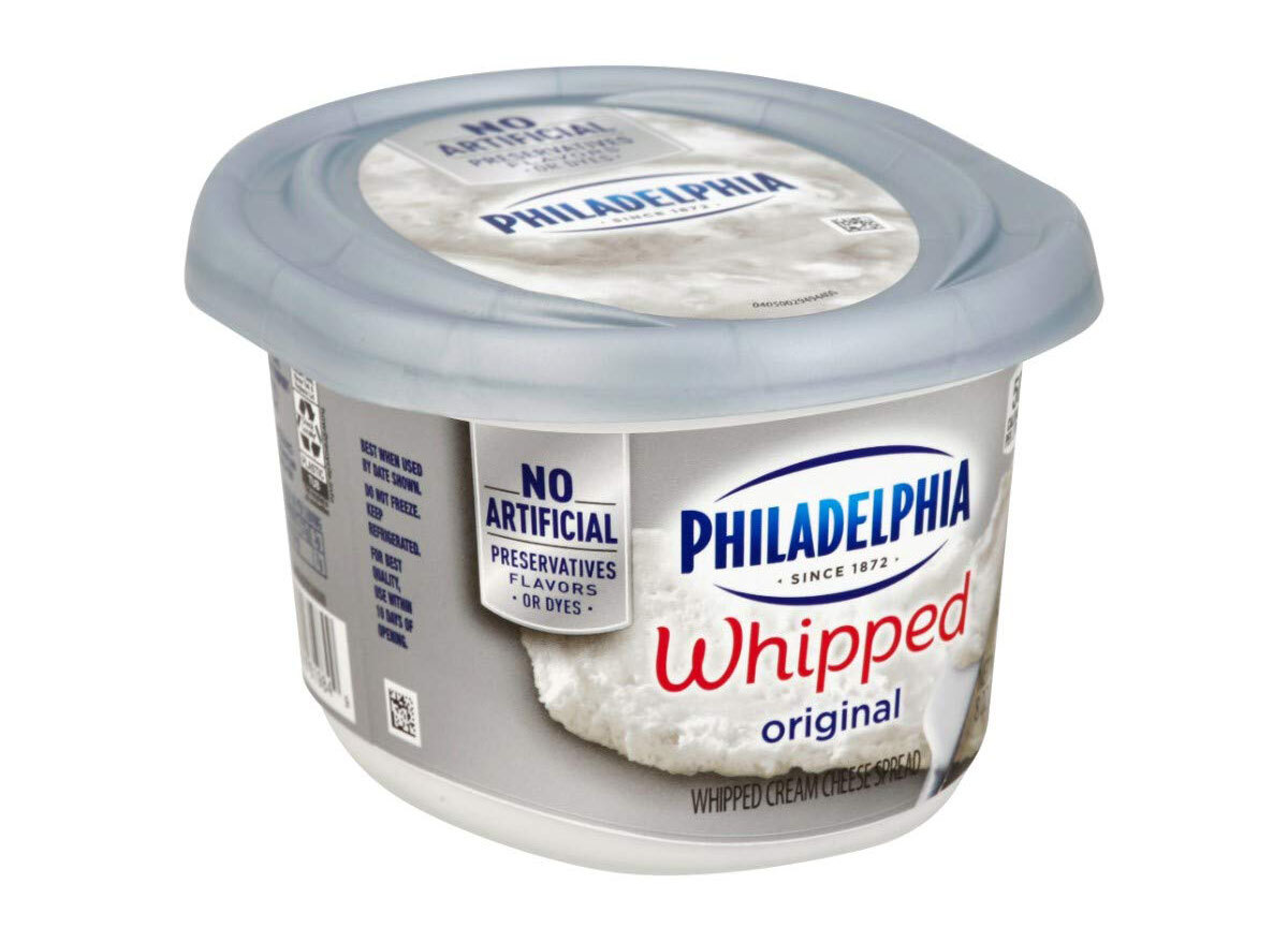 philadelphia whipped cream cheese