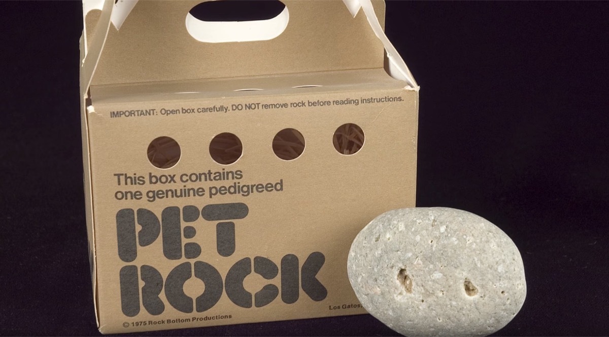 pet rock, 70s