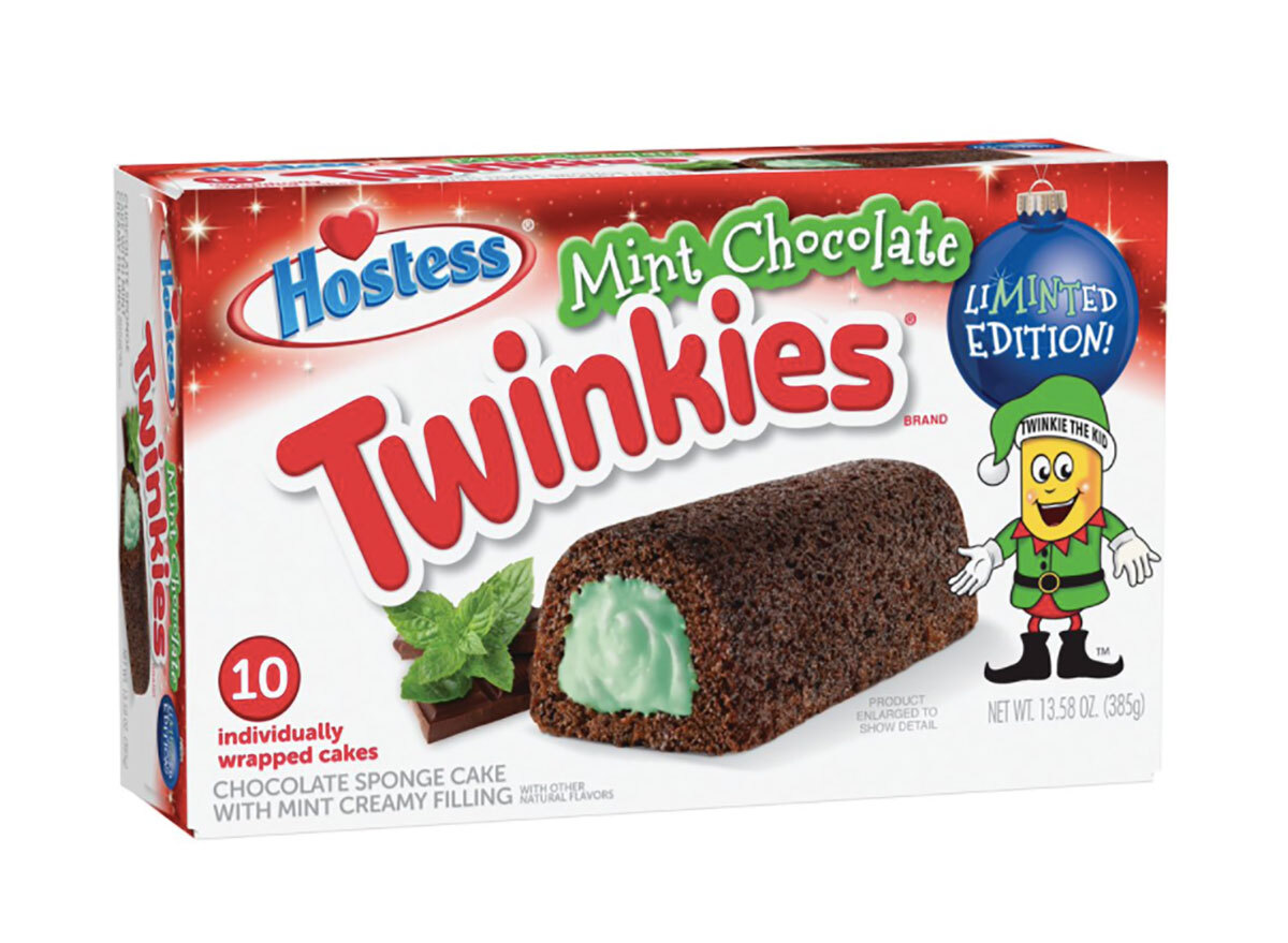 mint chocolate twinkies