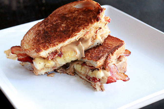 5. Peanut Butter, Banana, Bacon and Dark Chocolate