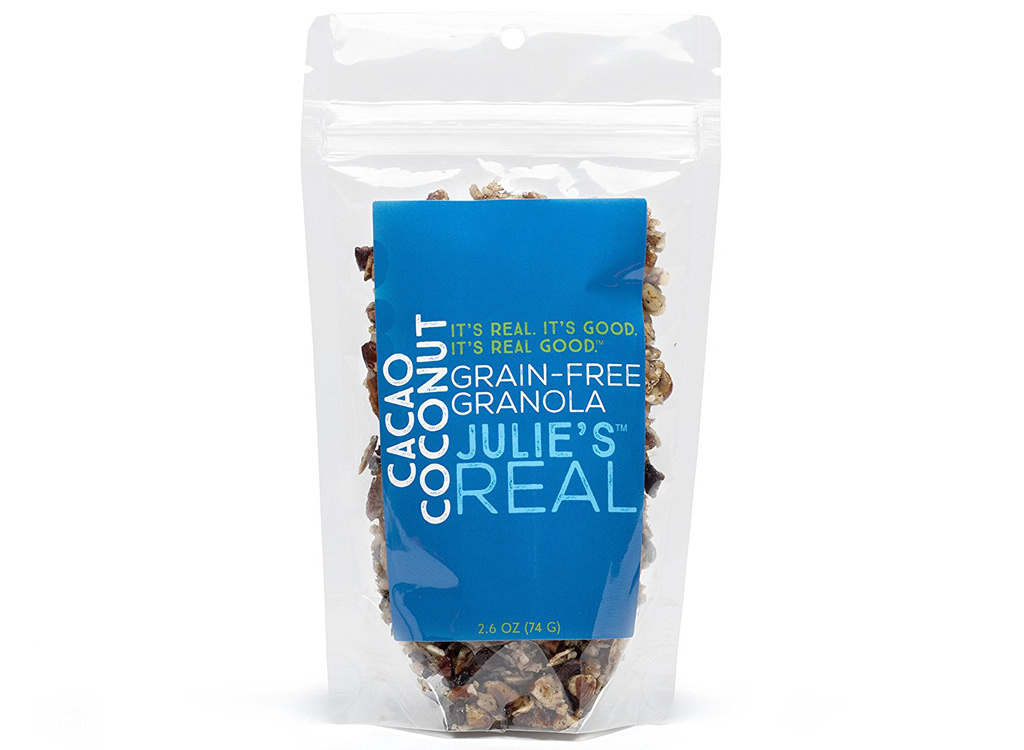 Julies Real cacao coconut grain-free granola