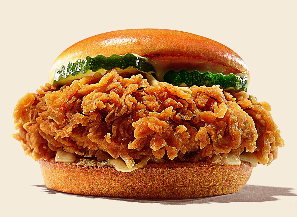 burger king chicken sandwich