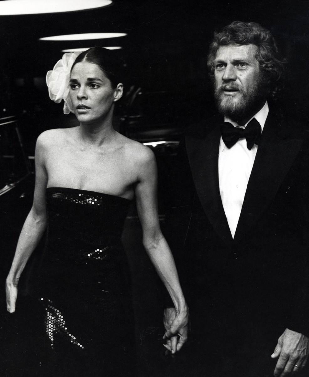 Steve McQueen and Ali MacGraw in 1974