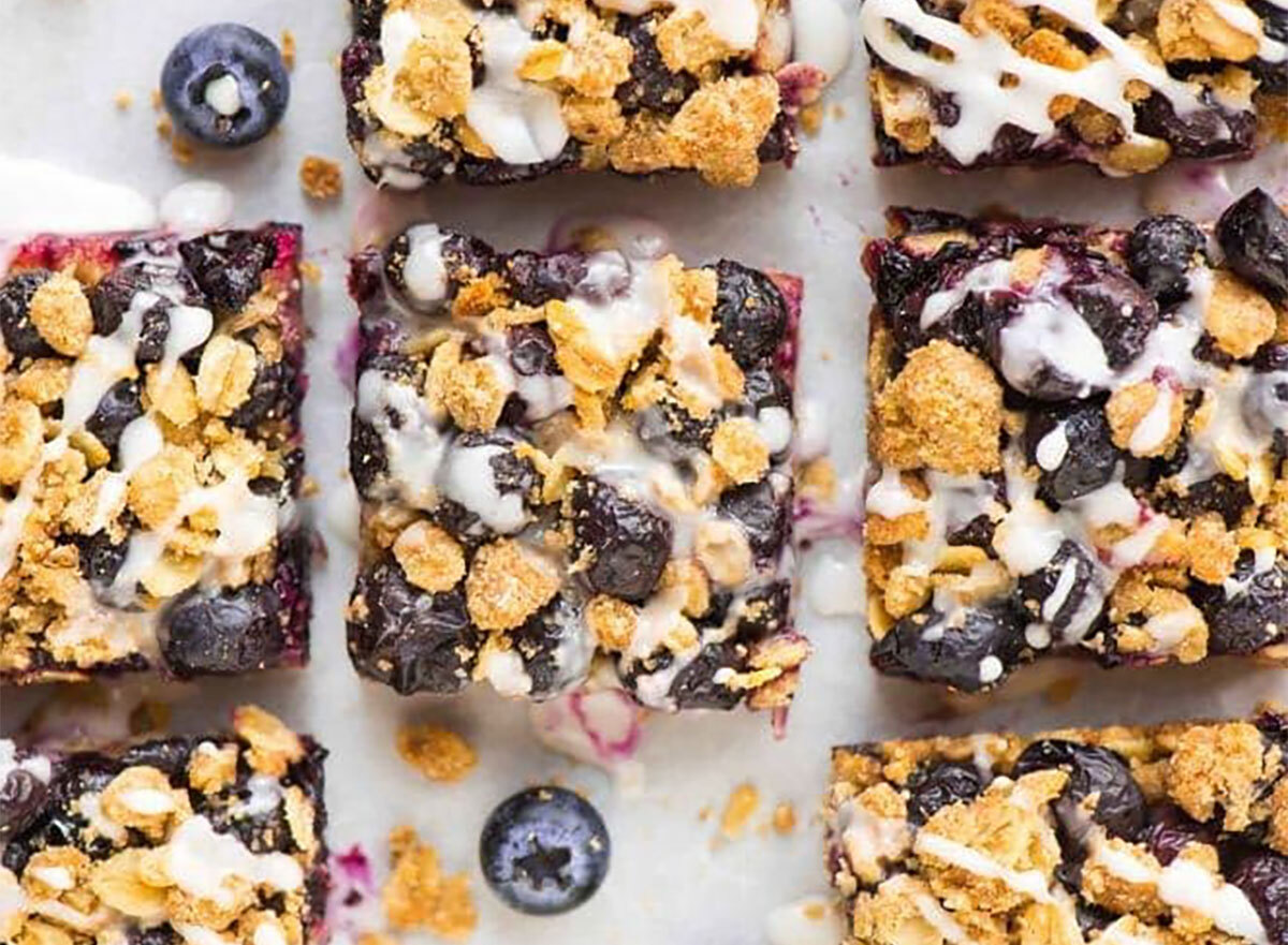 blueberry oatmeal bars