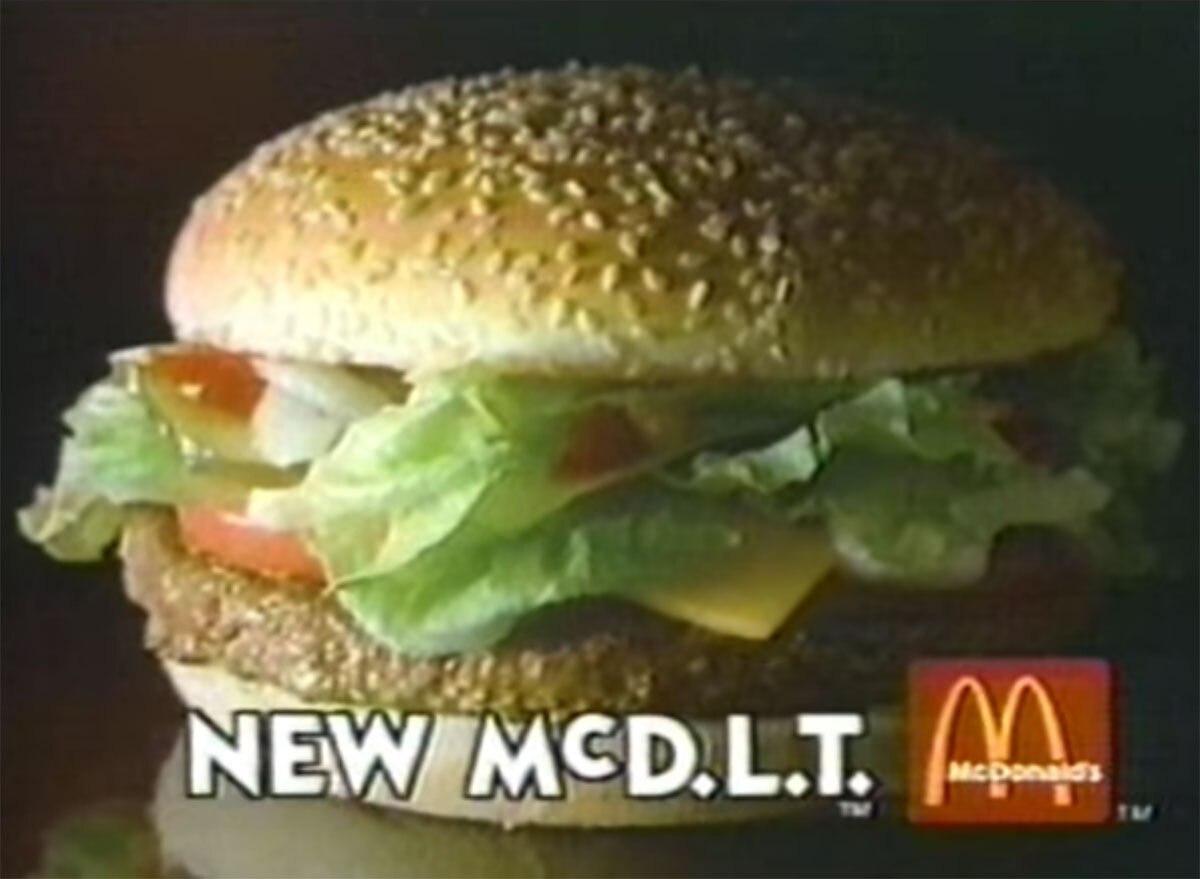 Mcdonalds the new mcdlt