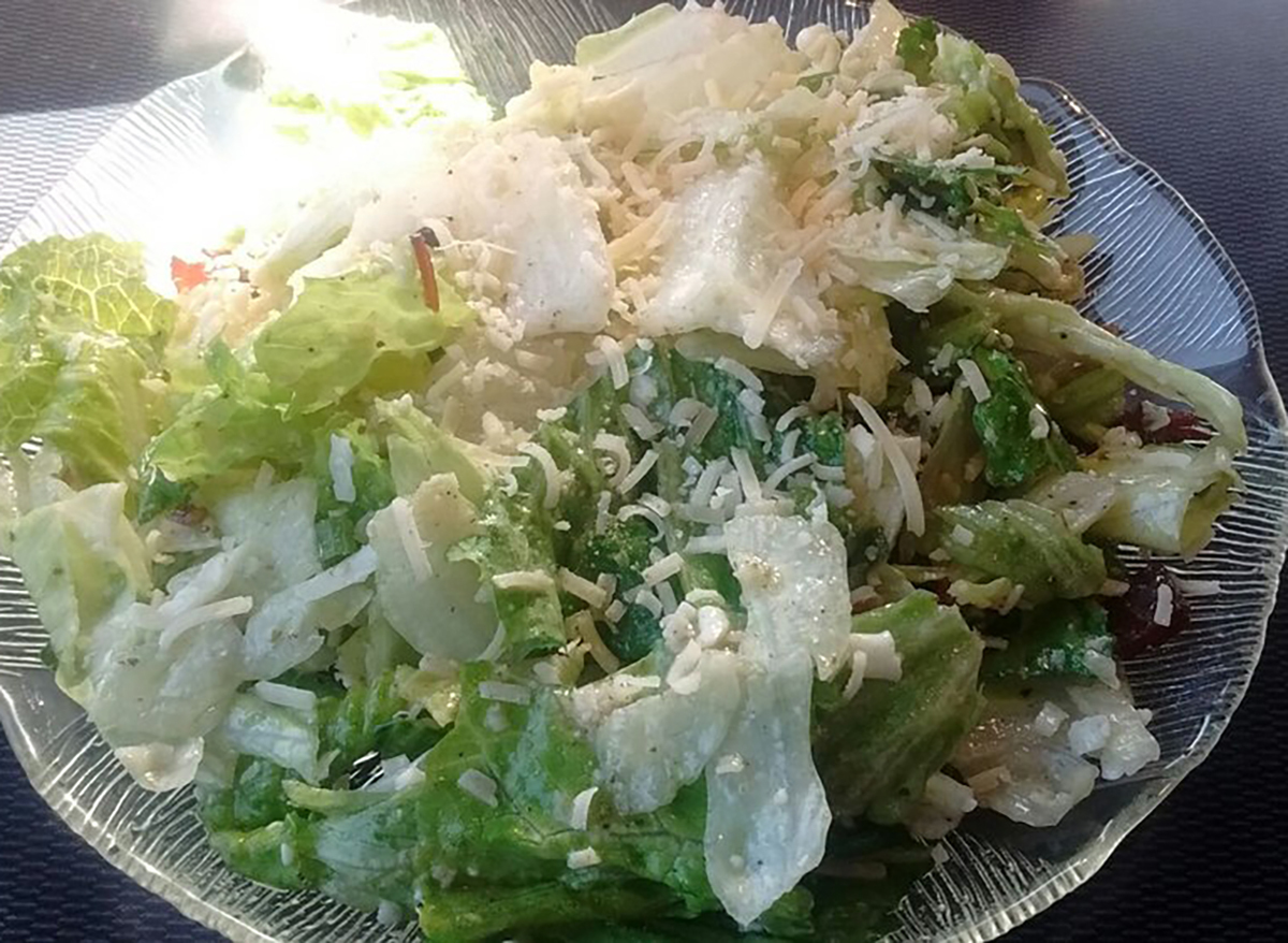 house salad from bella milano