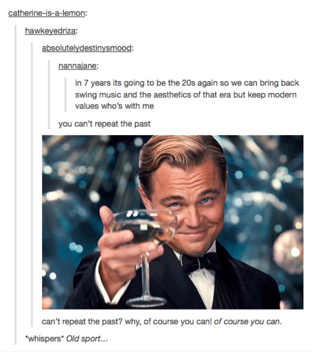 Leo old sport meme