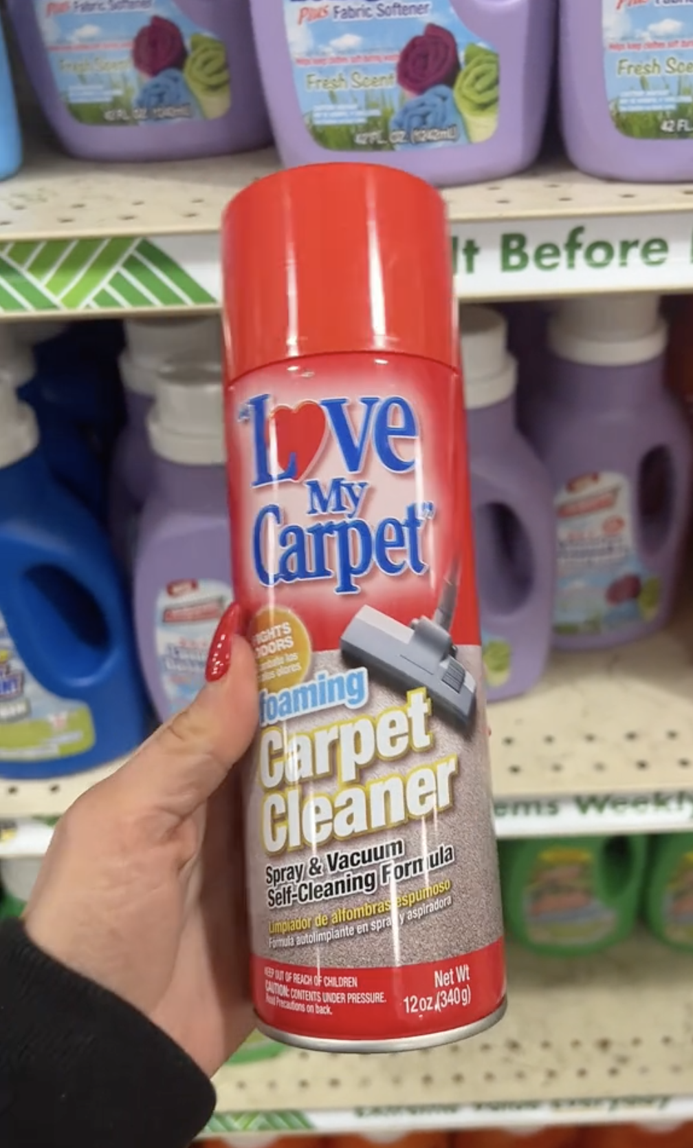 carpet spray dollar tree