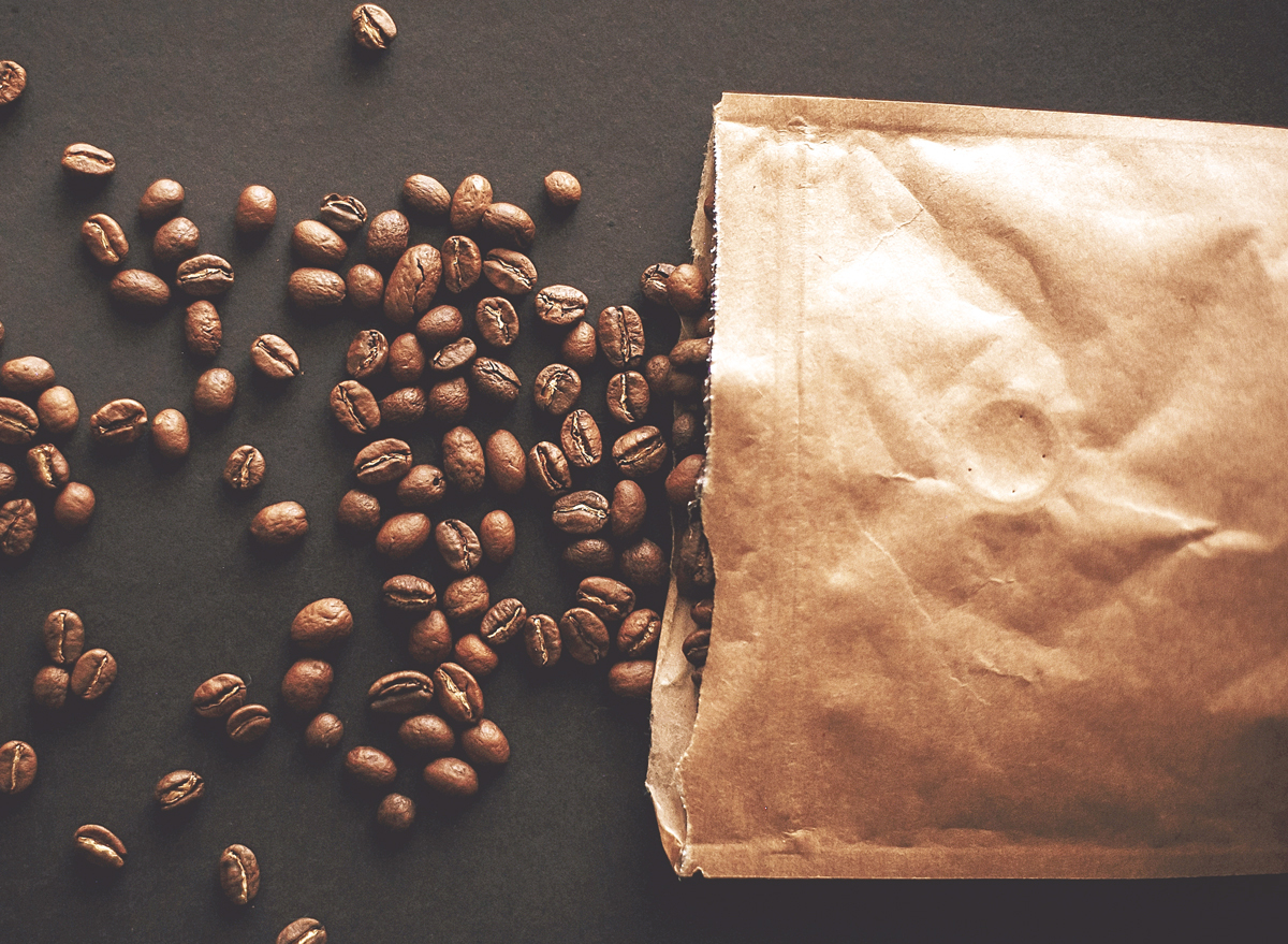 coffee beans bag