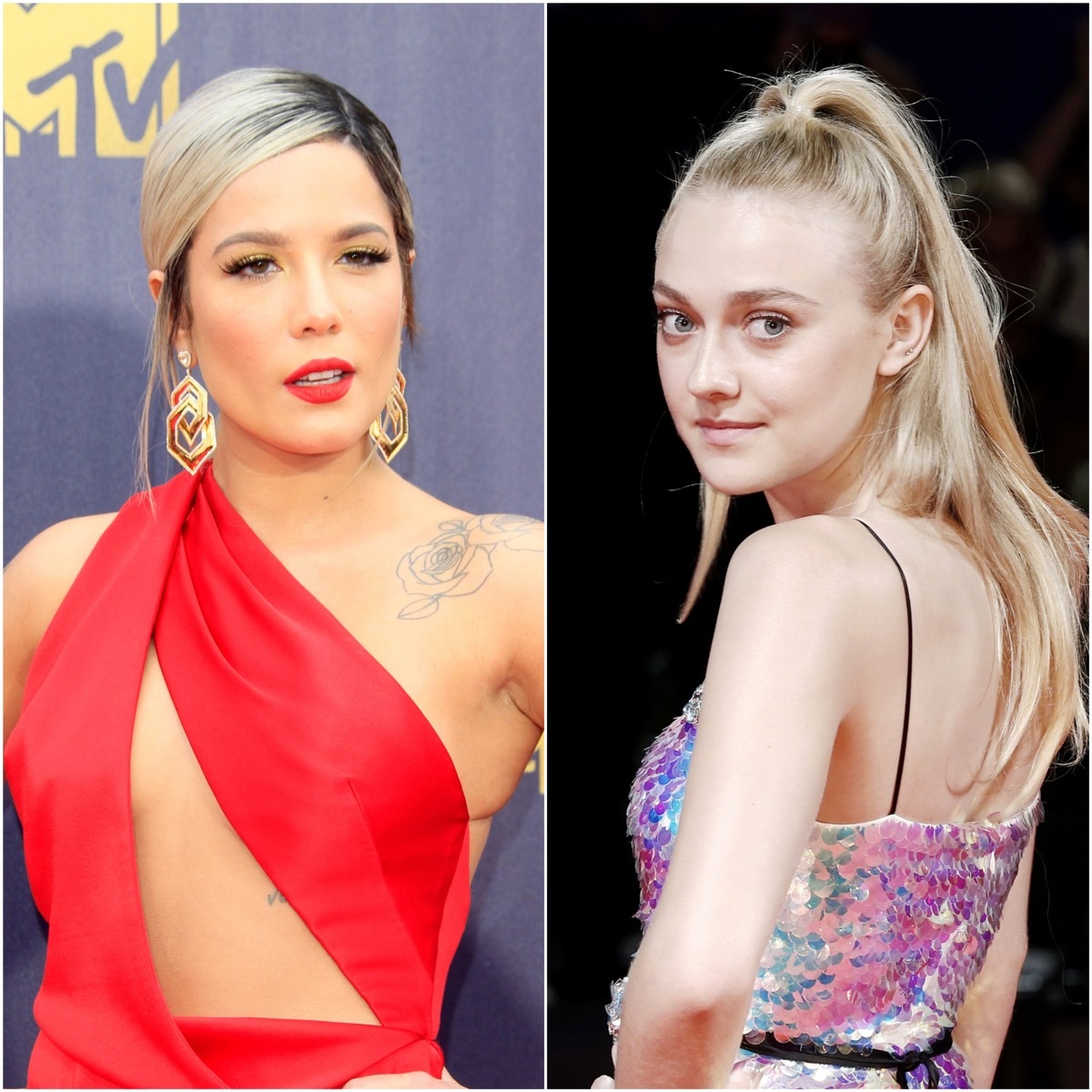 Halsey and Dakota Fanning