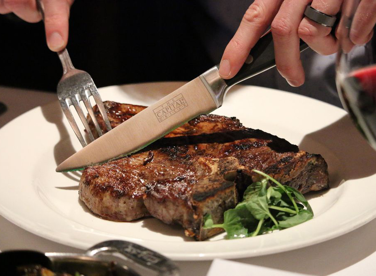 32 oz dry aged porterhouse steak