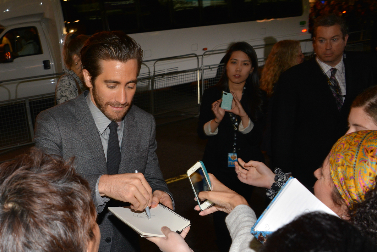 Jake Gyllenhaal at the Toronto International Film Festival in 2013