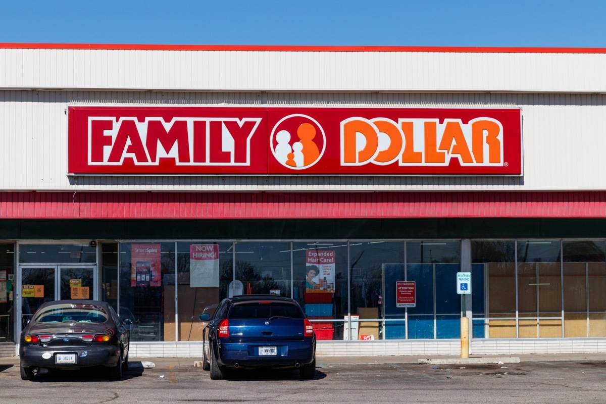 Indianapolis - Circa March 2019: Family Dollar Variety Store. Family Dollar is a Subsidiary of Dollar Tree I