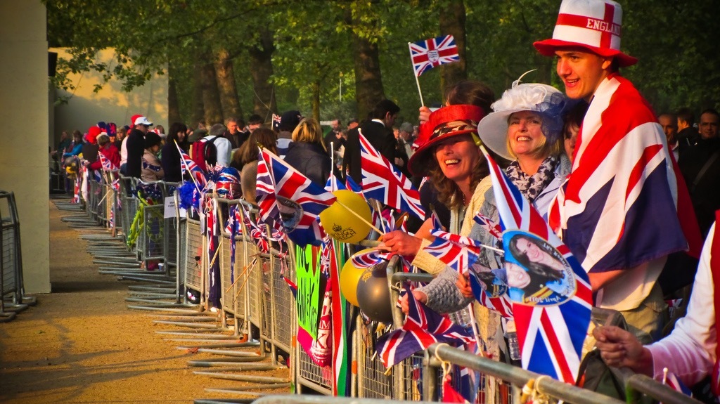 Royal Wedding Crowd Harry and Meghan's Wedding