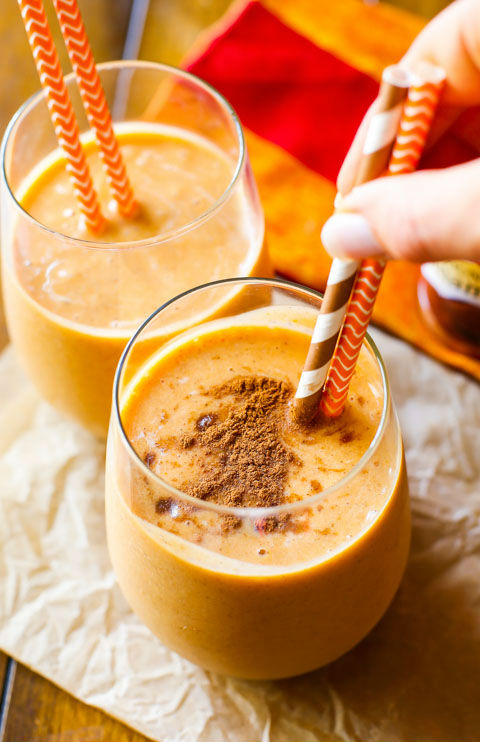 6. Pumpkin Cake Smoothie - Top 10 Winter Smoothie