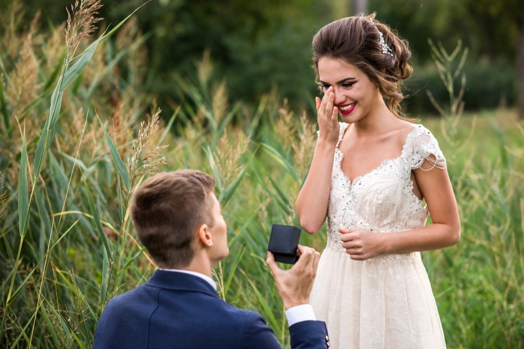 Marriage Proposal outdoors - top tips for planning a special engagement proposal