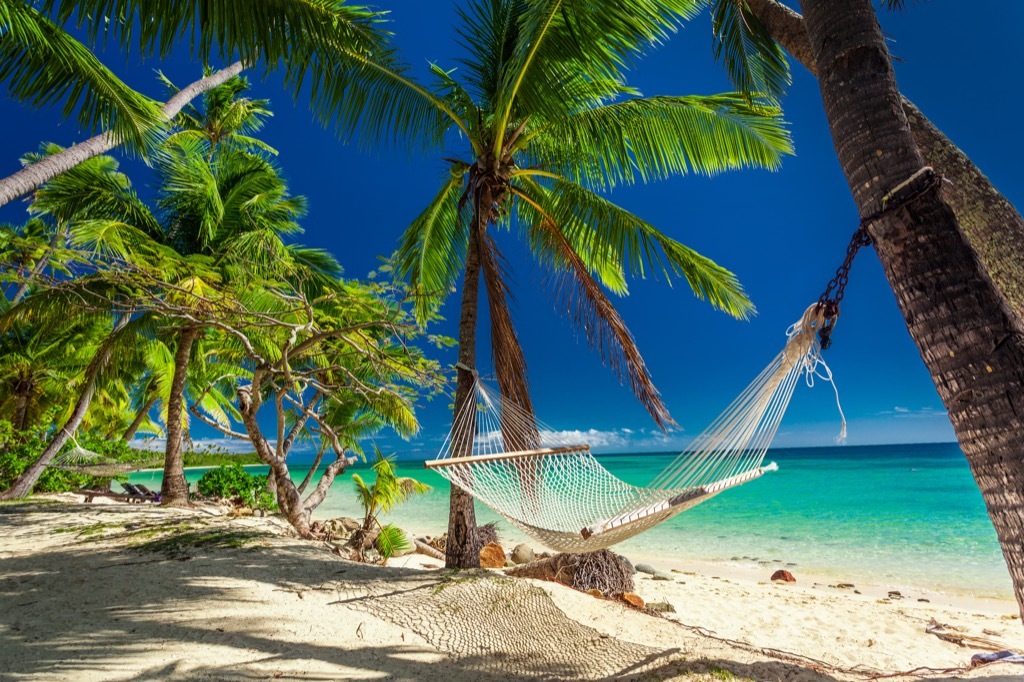 trips with kids hammock fiji islands