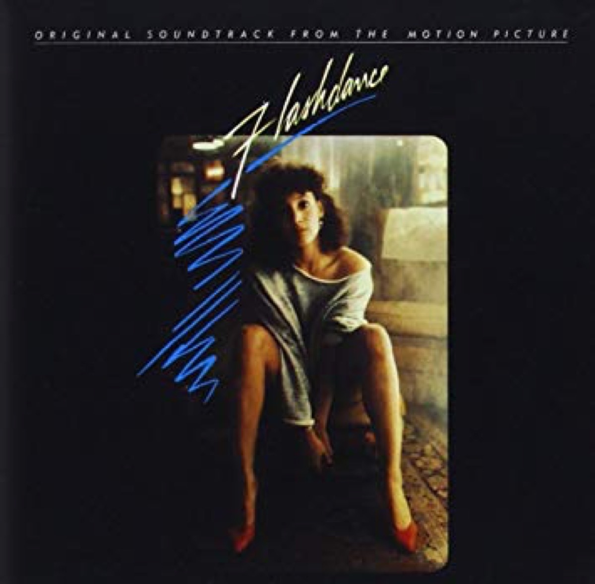 flashdance movie soundtrack album cover