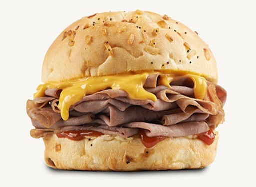 arbys beef cheddar sandwich