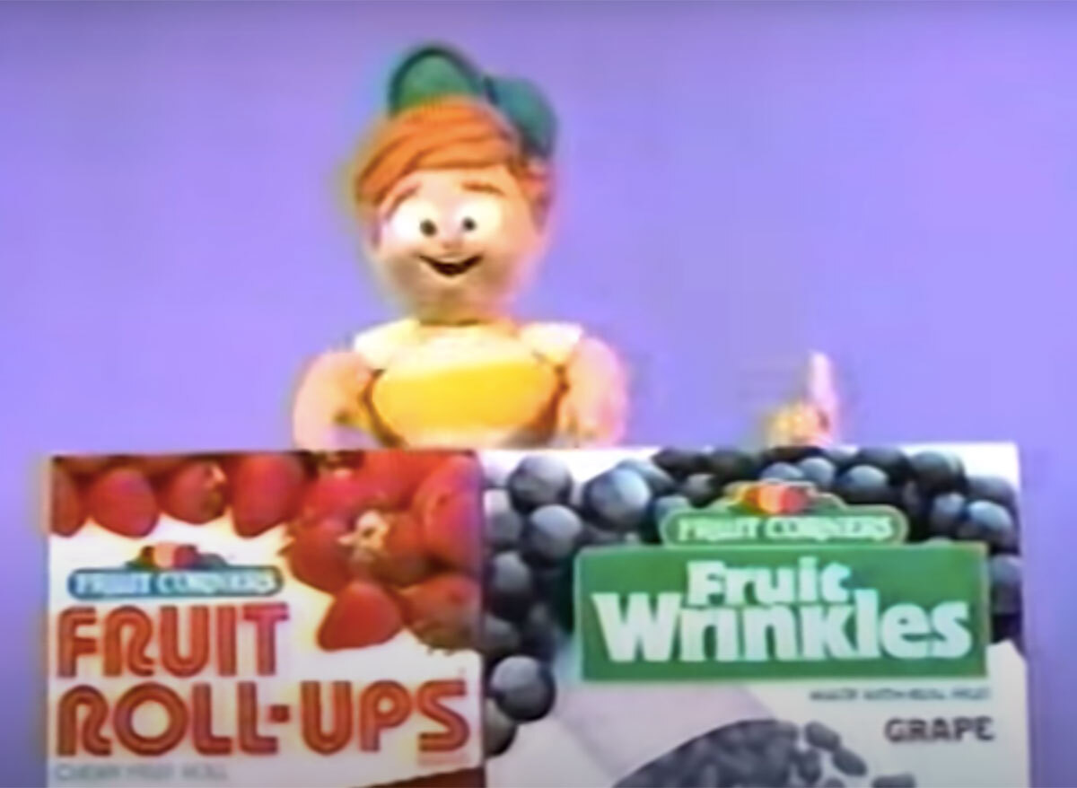 fruit wrinkles commercial still