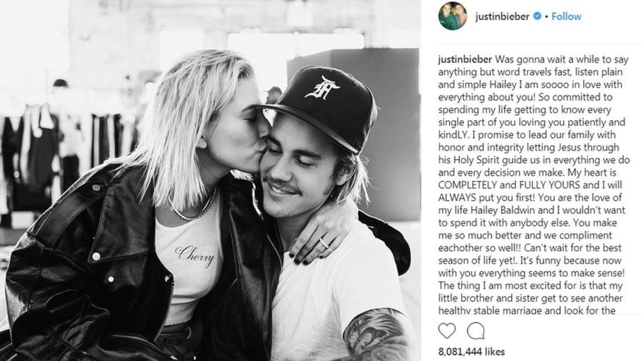 Justin proposed during the summer of 2018. | 7 Things to Know About Hailey Baldwin And Justin Bieber Wedding | Her Beauty