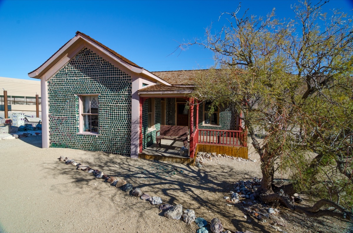 House Made of Bottles in Nevada