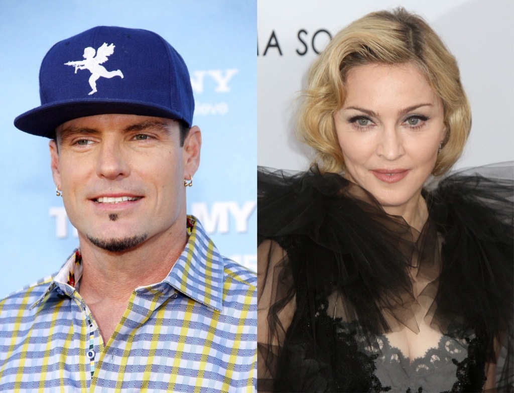 Vanilla Ice and Madonna