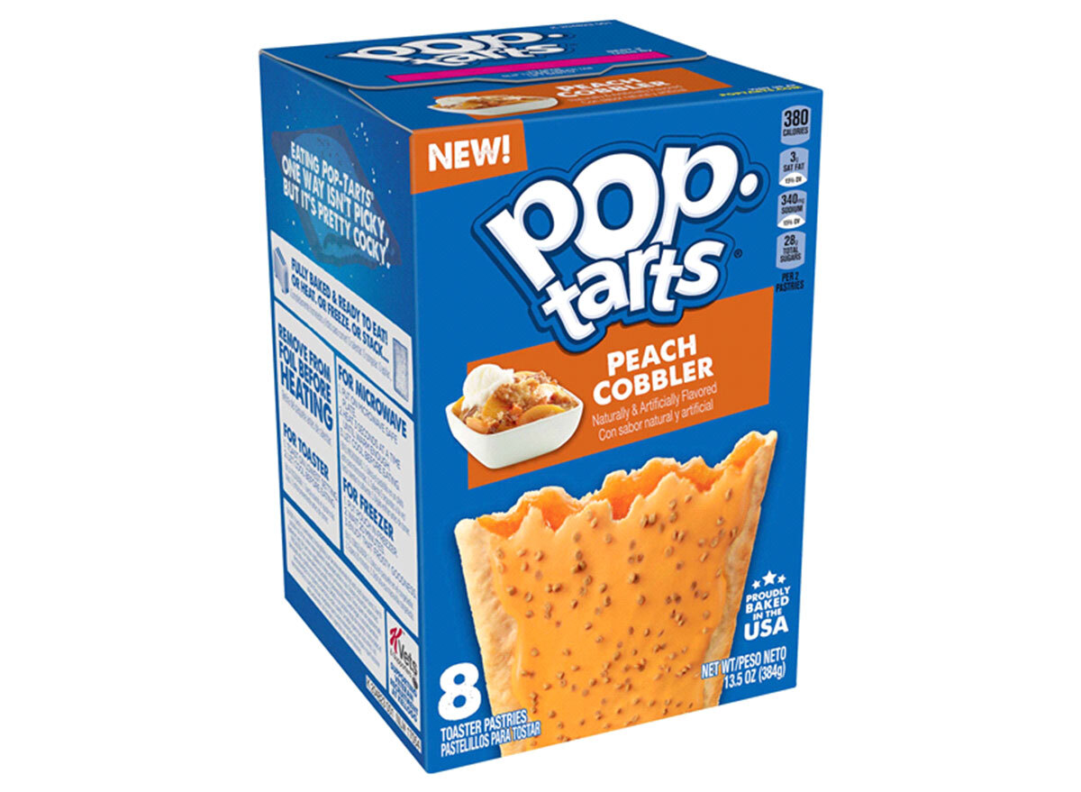 pop tarts peach cobbler