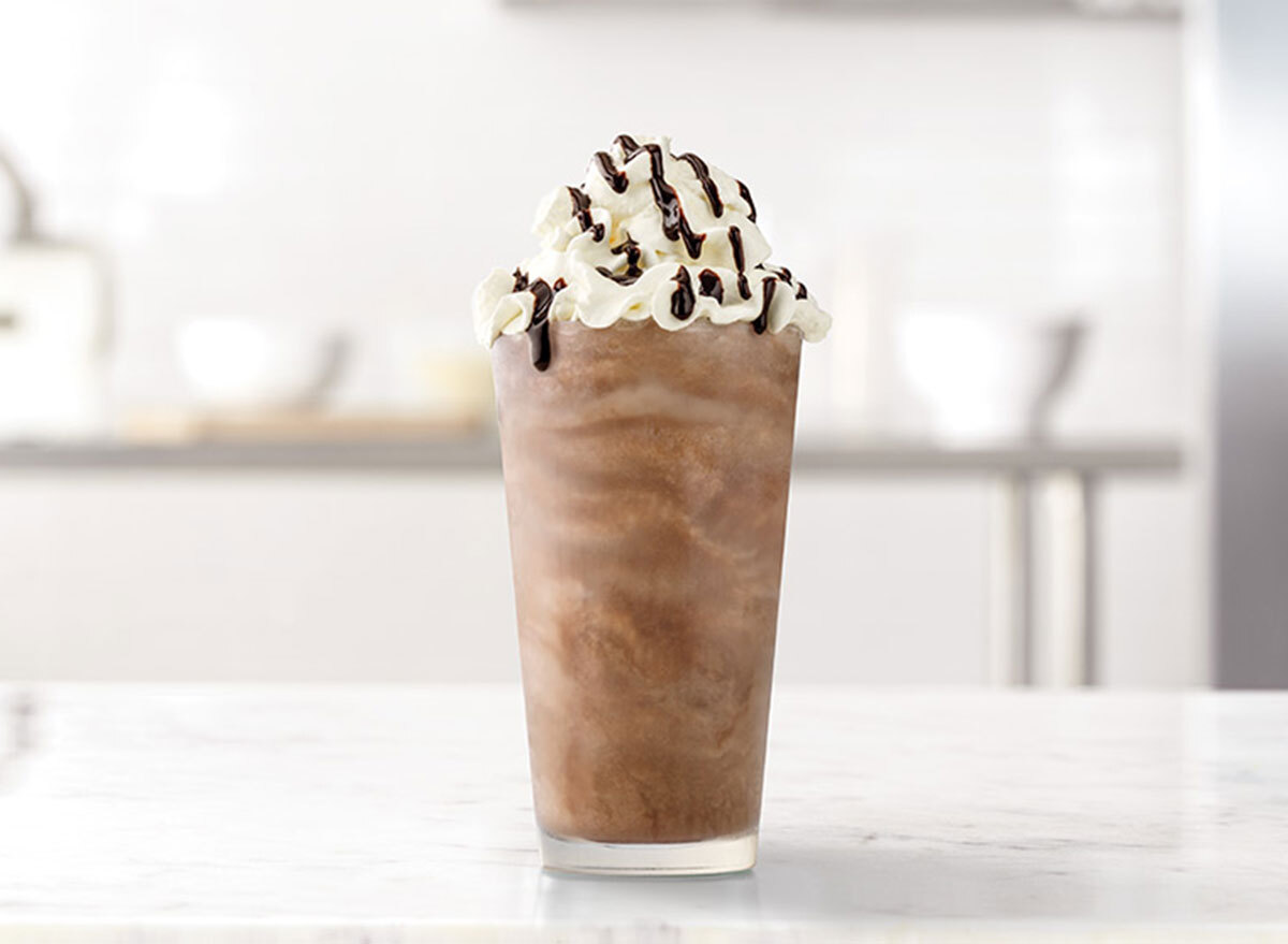 arbys chocolate shake