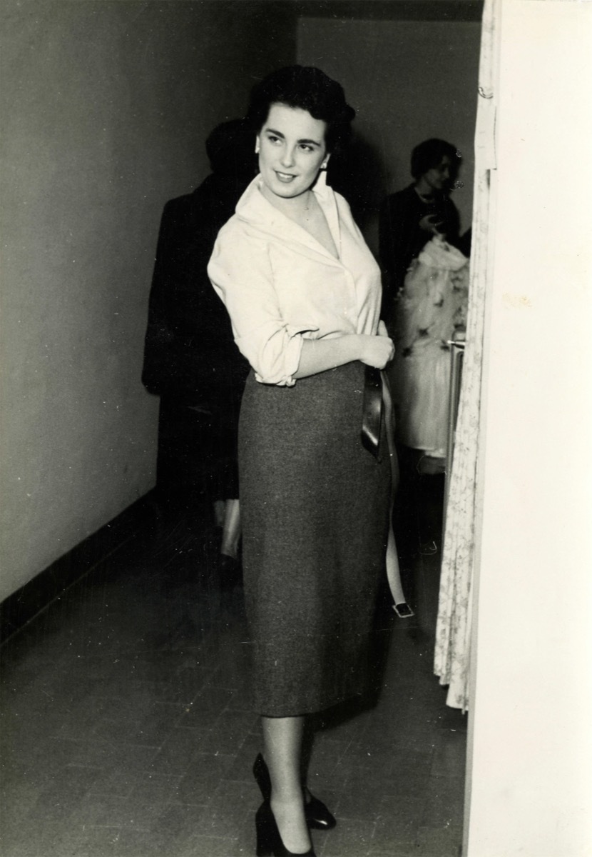 Woman in a Skirt in 1950 