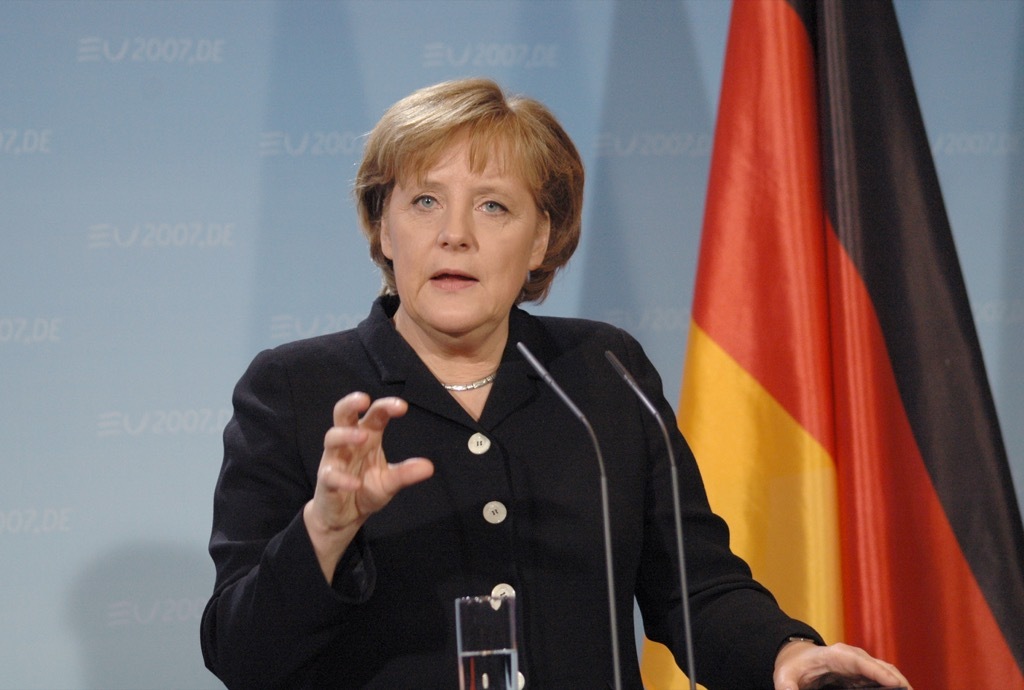 German chancellor Angela Merkel