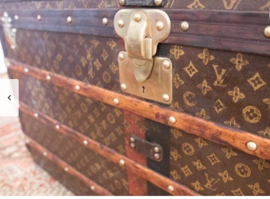 designer trunk valuable items in your attic