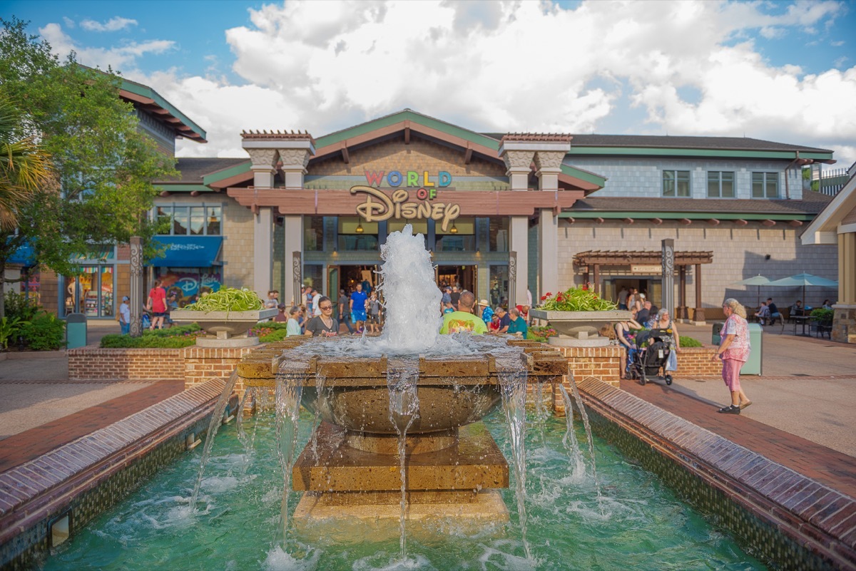 World of Disney store in Disney Springs