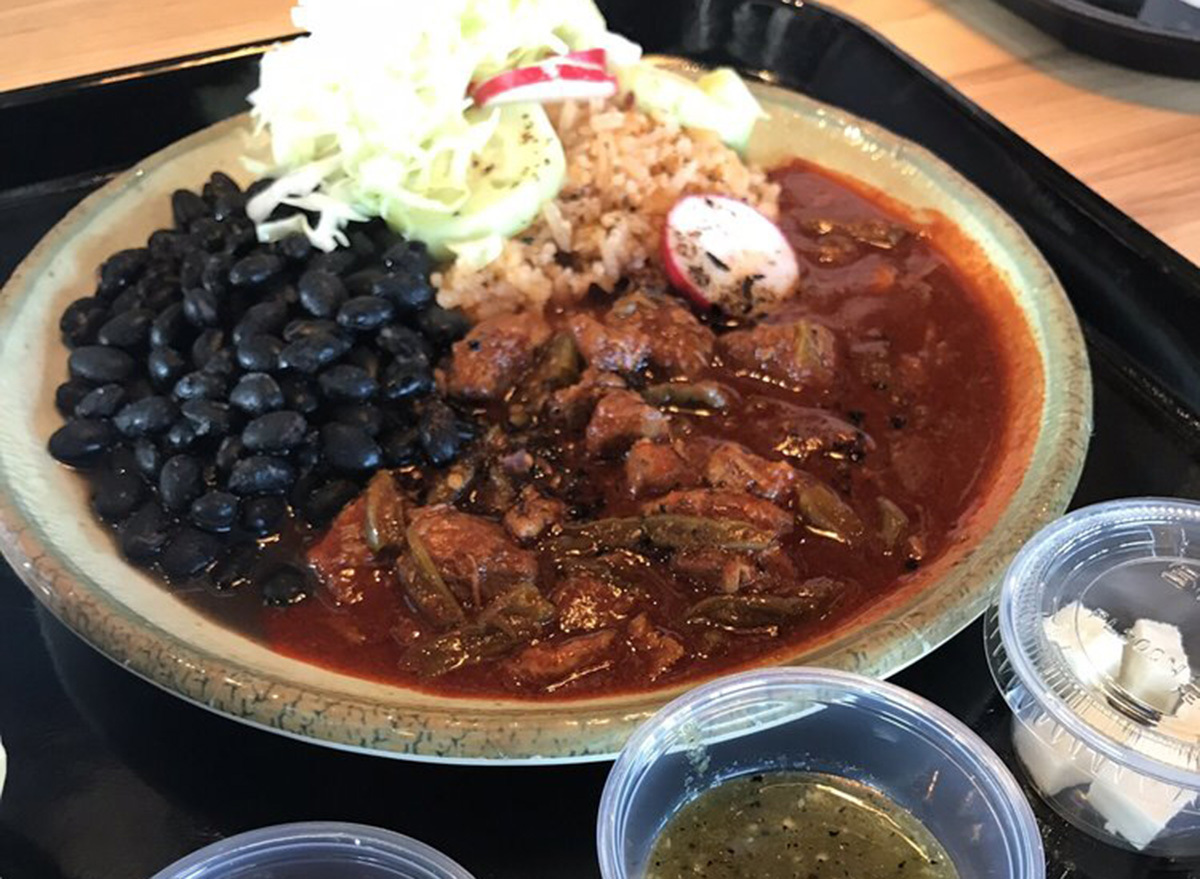 virginia abuelitas rice, beans and meat