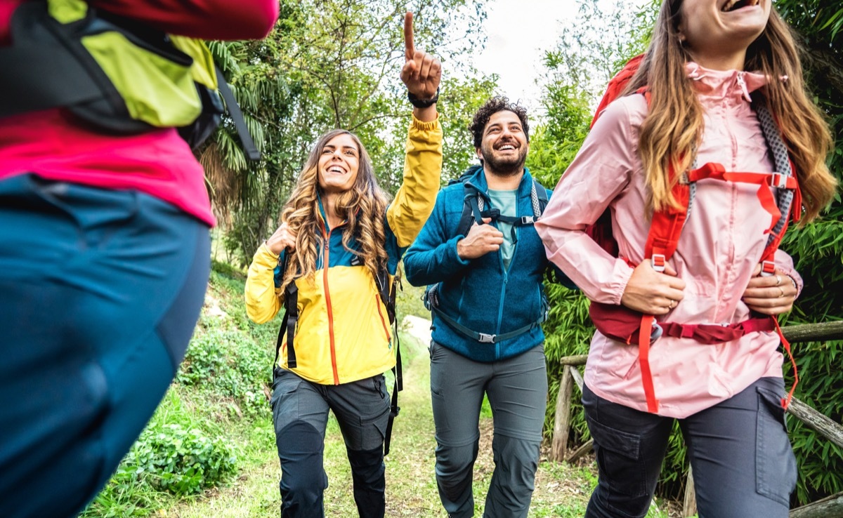 Group of Friends Hiking