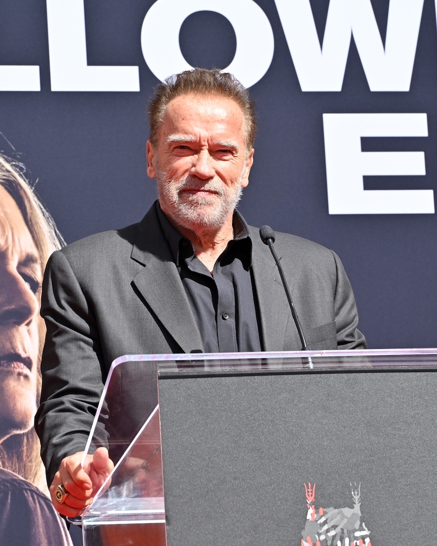 Arnold Schwarzenegger at the TCL Chinese Theatre in 2022