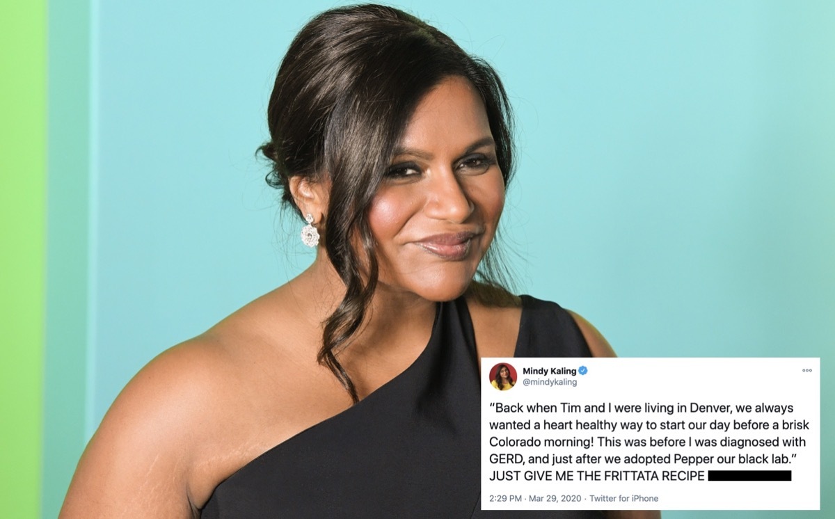 Mindy Kaling and a Twitter Post