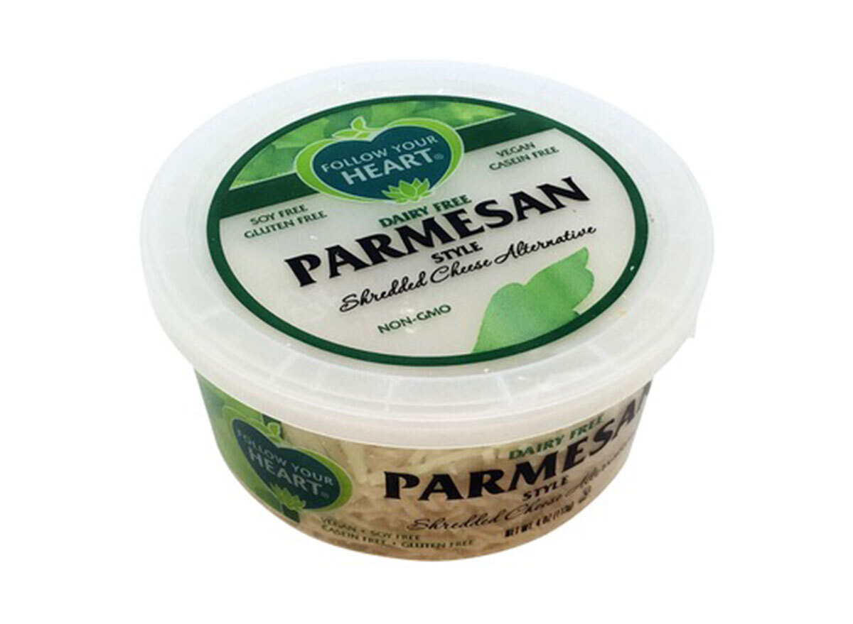 Follow Your Heart Parmesan cheese alternative