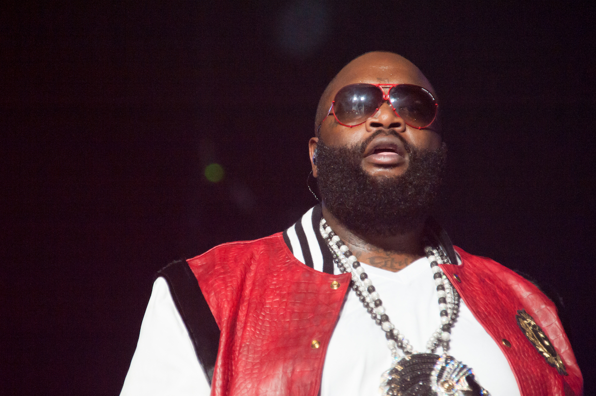 Rick Ross performingin 2012