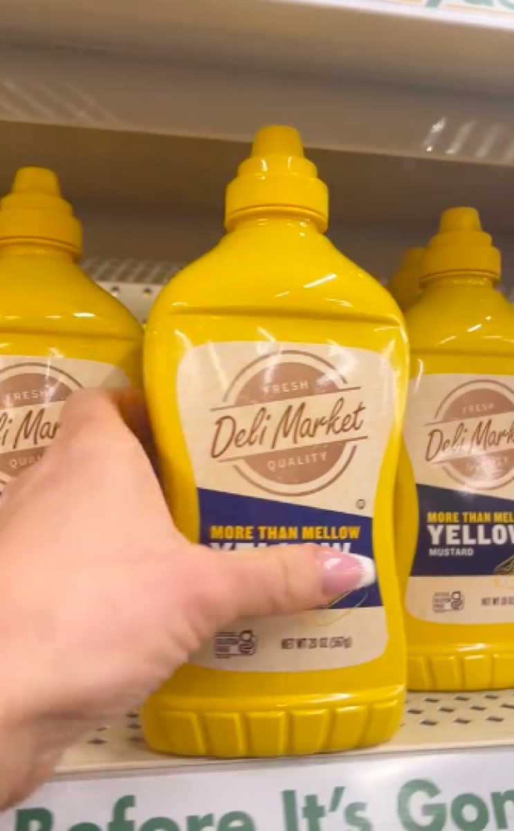 Mustard sold at Dollar Tree