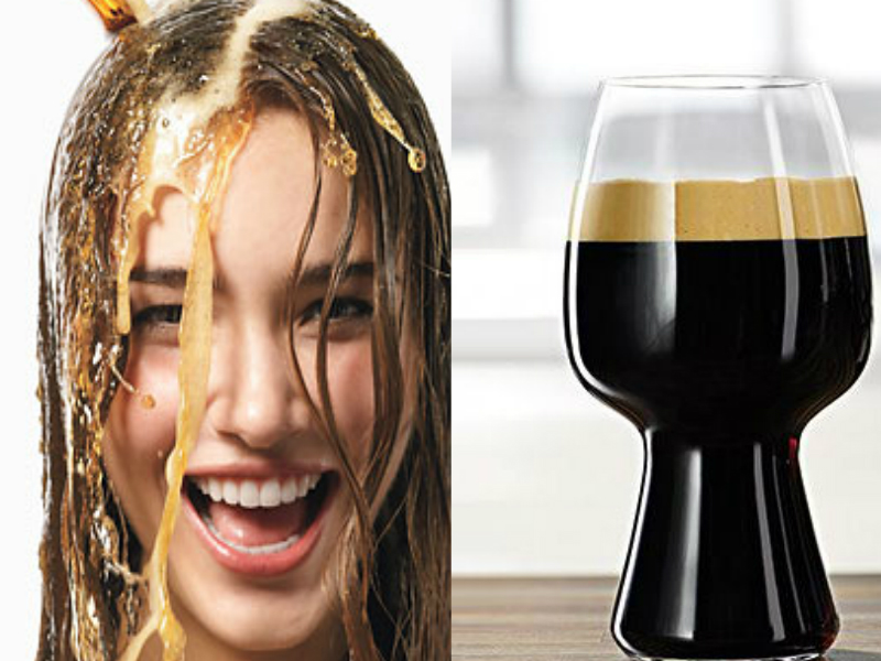 7. Beer To Brightened Up Hair