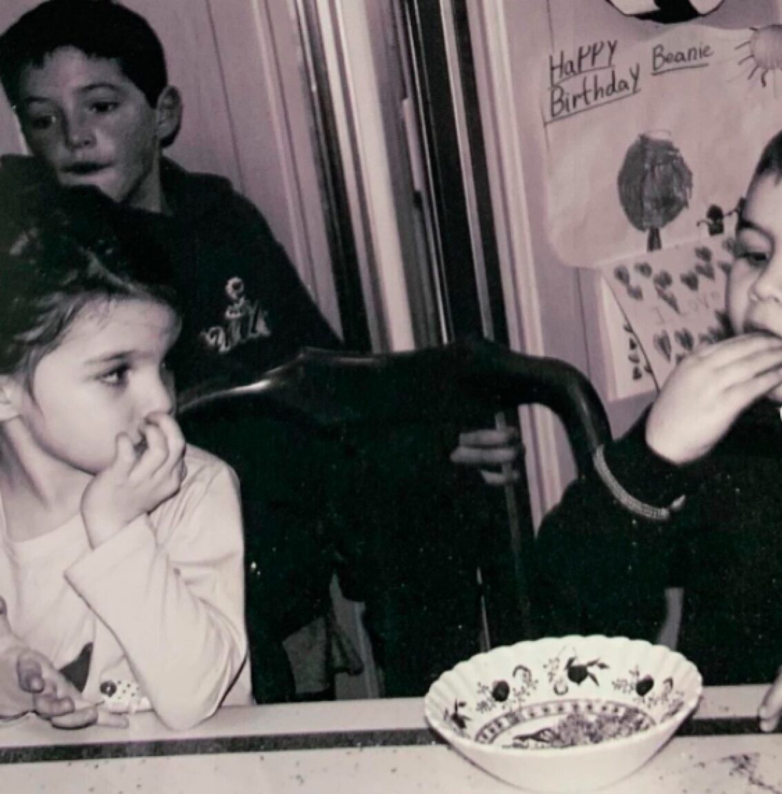 Young Suri Cruise with friends on Instagram