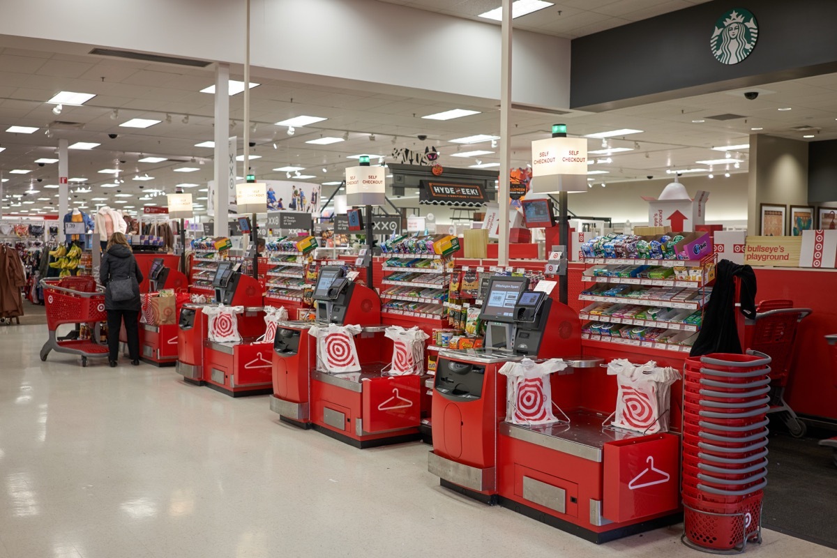 target self-checkout